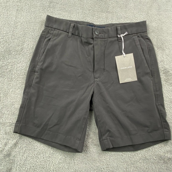 Everlane Gray s29 Slim Fit Men's Chino Shorts - Picture 1 of 10